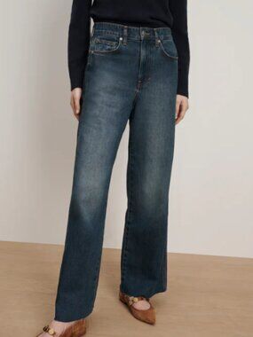 Brand New! Veronica Beard Taylor Wide Leg Jean